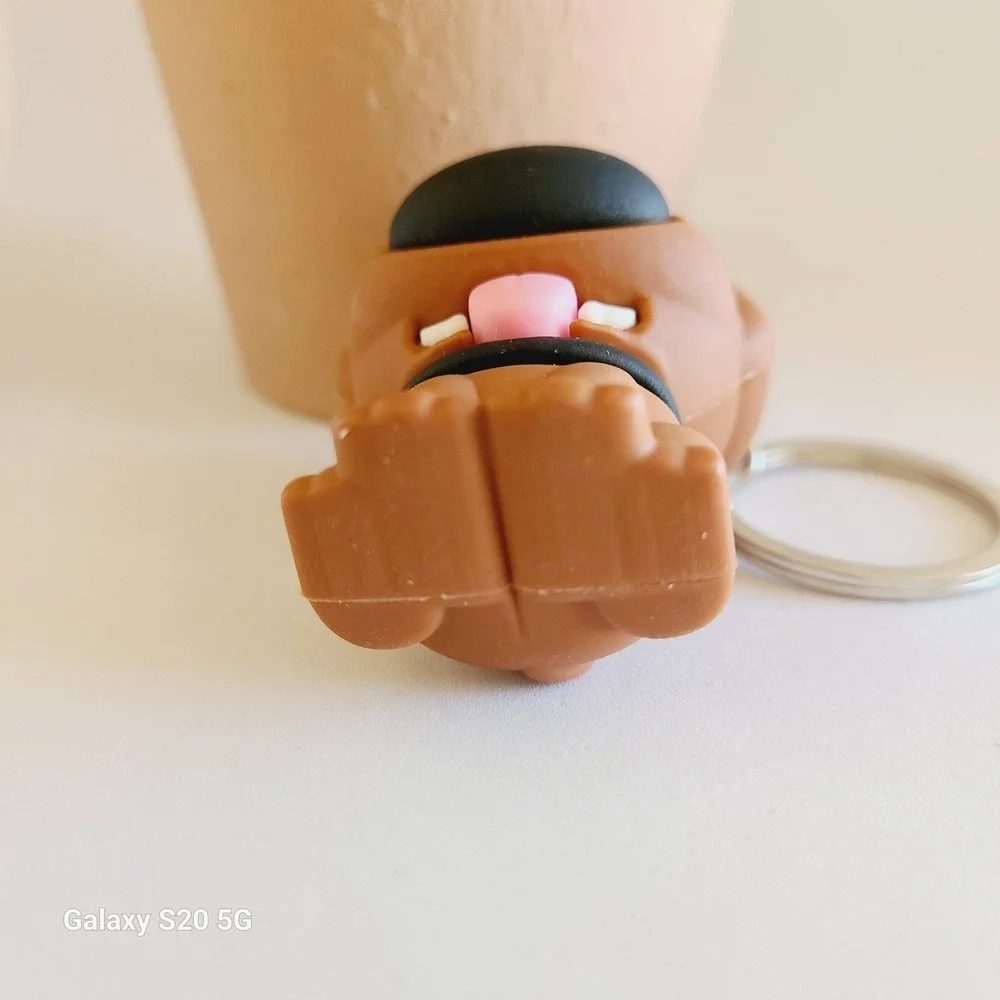 Cute Dog Keychain Cartoon Character Accessory Keyring Bag Charm For‎ Men NEW